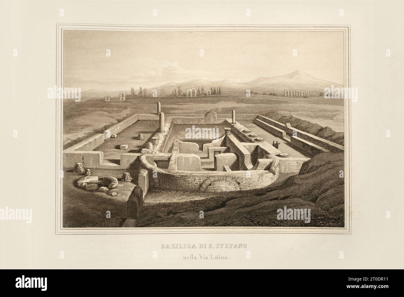 P. Cacchiatelli - G. Gleter, la science et les arts sous le pontificat de Pie IX, publié à Rome en 1860 par la Tipografia delle Belle Arti, via poli, 91. À l'intérieur, il y a des gravures représentant les œuvres publiques créées pendant le Pontificat de Pie IX Banque D'Images P. Cacchiatelli - G. Gleter, la science et les arts sous le pontificat de Pie IX, publié à Rome en 1860 par la Tipografia delle Belle Arti, via poli, 91. À l'intérieur, il y a des gravures représentant les œuvres publiques créées pendant le Pontificat de Pie IX Banque D'Images