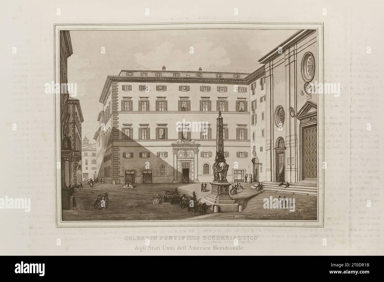 P. Cacchiatelli - G. Gleter, la science et les arts sous le pontificat de Pie IX, publié à Rome en 1860 par la Tipografia delle Belle Arti, via poli, 91. À l'intérieur, il y a des gravures représentant les œuvres publiques créées pendant le Pontificat de Pie IX Banque D'Images P. Cacchiatelli - G. Gleter, la science et les arts sous le pontificat de Pie IX, publié à Rome en 1860 par la Tipografia delle Belle Arti, via poli, 91. À l'intérieur, il y a des gravures représentant les œuvres publiques créées pendant le Pontificat de Pie IX Banque D'Images