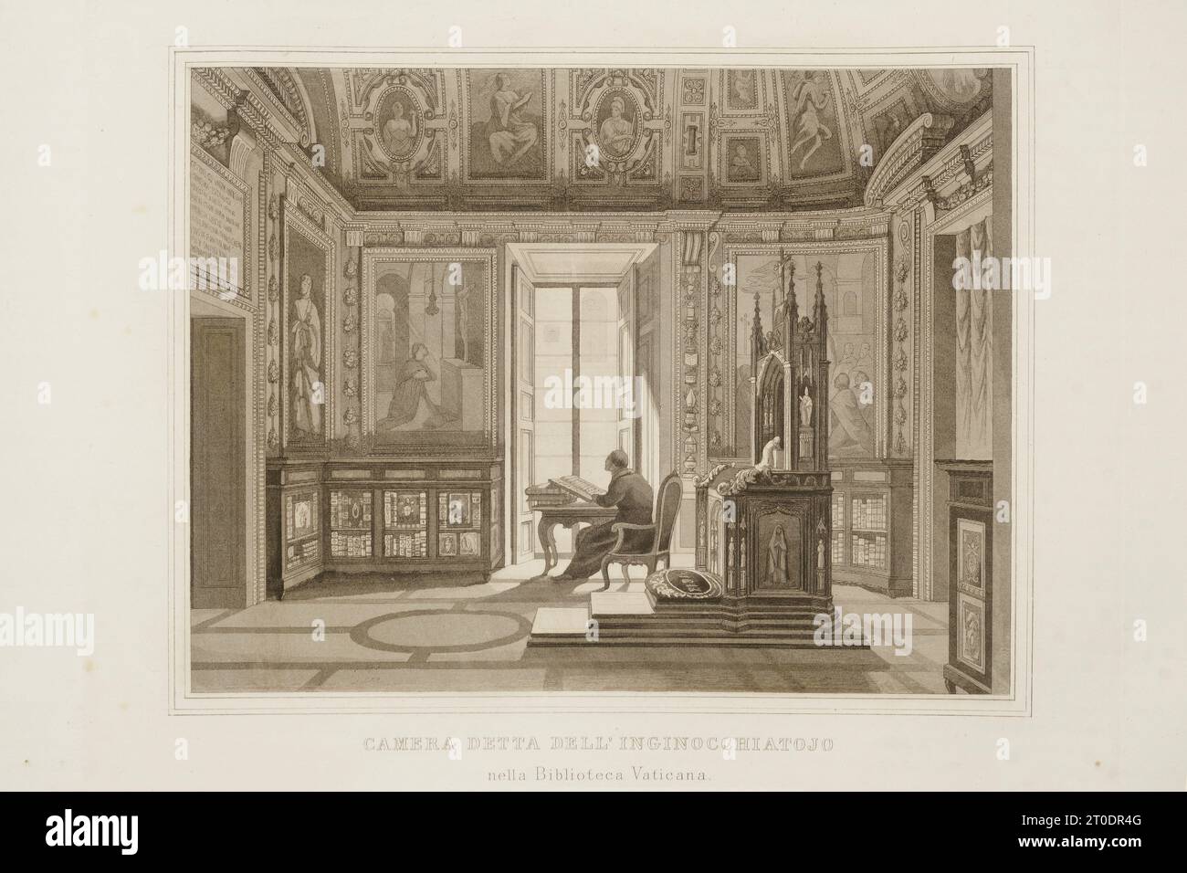 P. Cacchiatelli - G. Gleter, la science et les arts sous le pontificat de Pie IX, publié à Rome en 1860 par la Tipografia delle Belle Arti, via poli, 91. À l'intérieur, il y a des gravures représentant les œuvres publiques créées pendant le Pontificat de Pie IX Banque D'Images P. Cacchiatelli - G. Gleter, la science et les arts sous le pontificat de Pie IX, publié à Rome en 1860 par la Tipografia delle Belle Arti, via poli, 91. À l'intérieur, il y a des gravures représentant les œuvres publiques créées pendant le Pontificat de Pie IX Banque D'Images