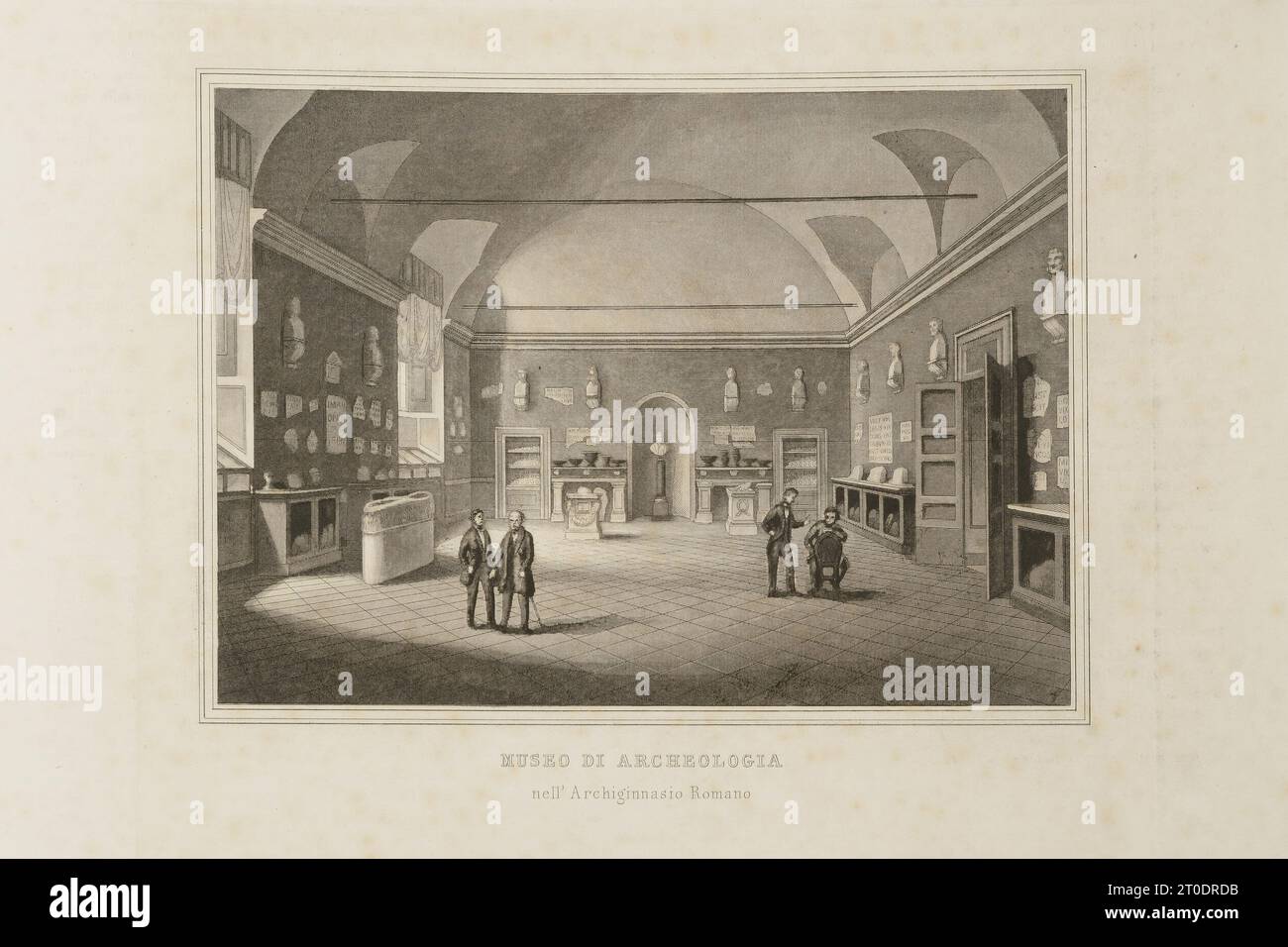 P. Cacchiatelli - G. Gleter, la science et les arts sous le pontificat de Pie IX, publié à Rome en 1860 par la Tipografia delle Belle Arti, via poli, 91. À l'intérieur, il y a des gravures représentant les œuvres publiques créées pendant le Pontificat de Pie IX Banque D'Images P. Cacchiatelli - G. Gleter, la science et les arts sous le pontificat de Pie IX, publié à Rome en 1860 par la Tipografia delle Belle Arti, via poli, 91. À l'intérieur, il y a des gravures représentant les œuvres publiques créées pendant le Pontificat de Pie IX Banque D'Images