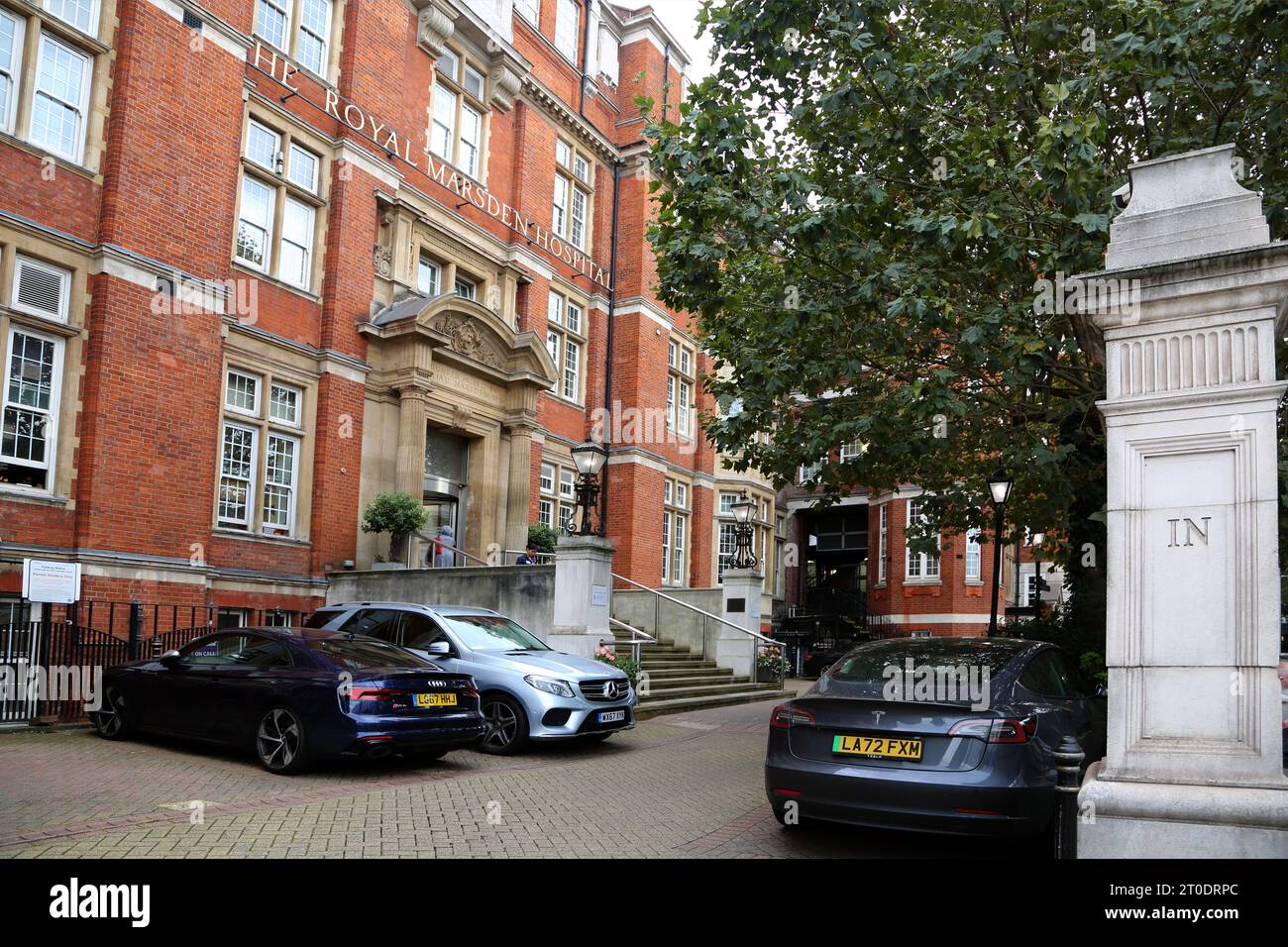 Le Royal Marsden Hospital Fulham Road Londres Angleterre Banque D'Images