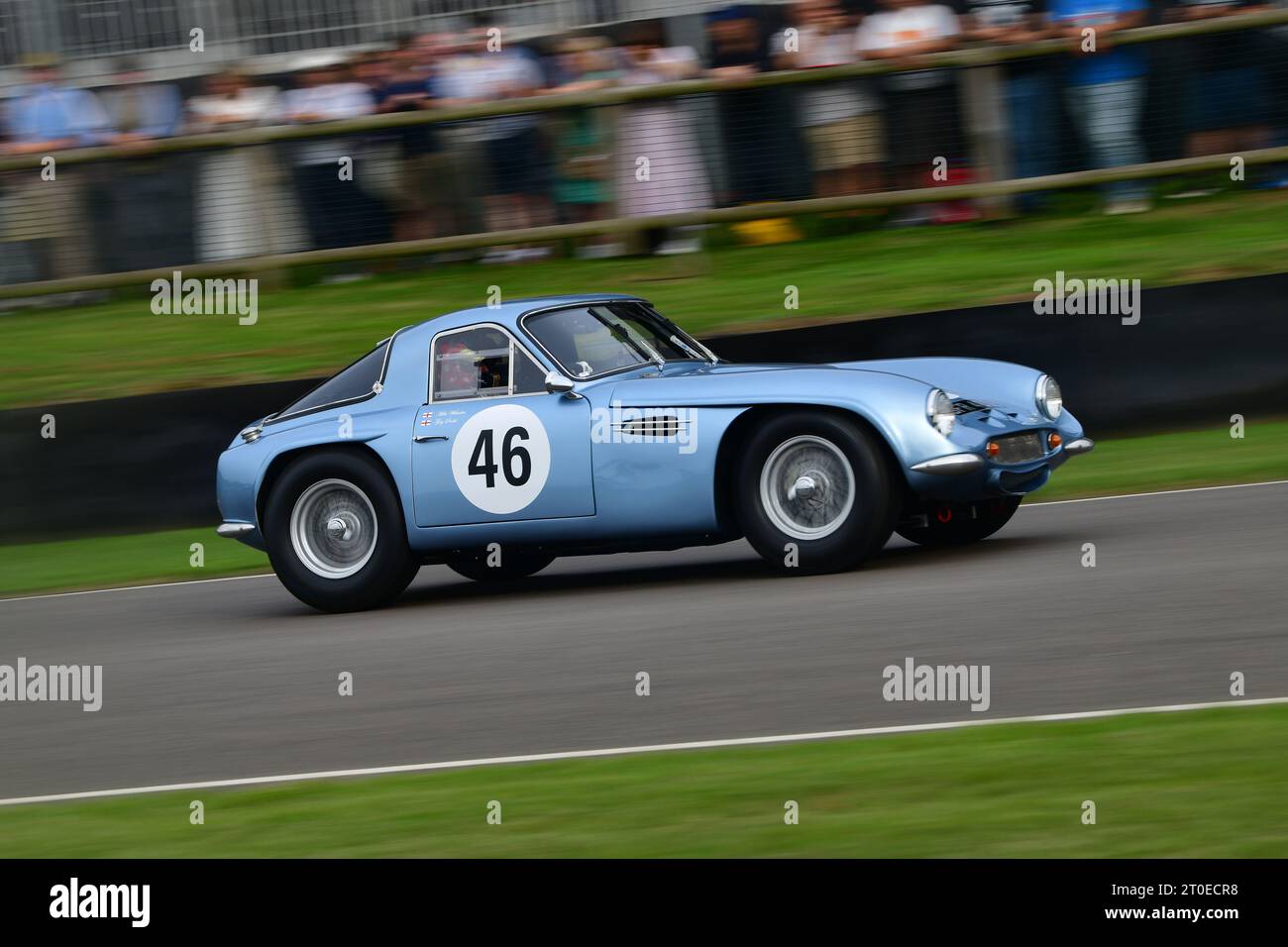 Mike Whitaker, Nigel Greensall, TVR Griffith 400, Royal automobile Club TT Celebration, une heure de course avec deux pilotes, un arrêt obligatoire au stand, feat Banque D'Images