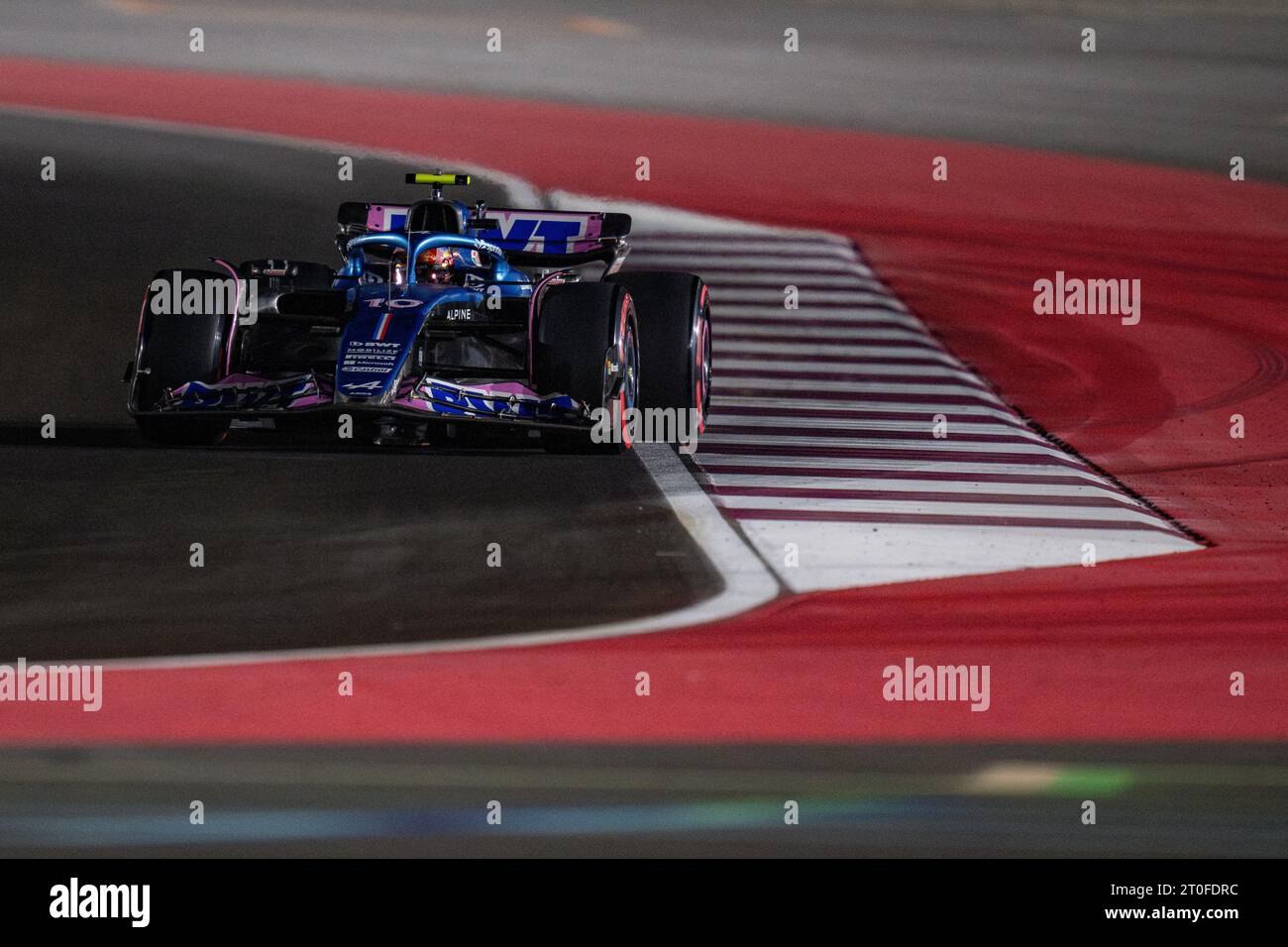 DOHA,QATAR.6E octobre 2023 PIERRE GASLY (FRA) Alpine.AHMAD AL-SHEHAB/Alamy Live News Banque D'Images
