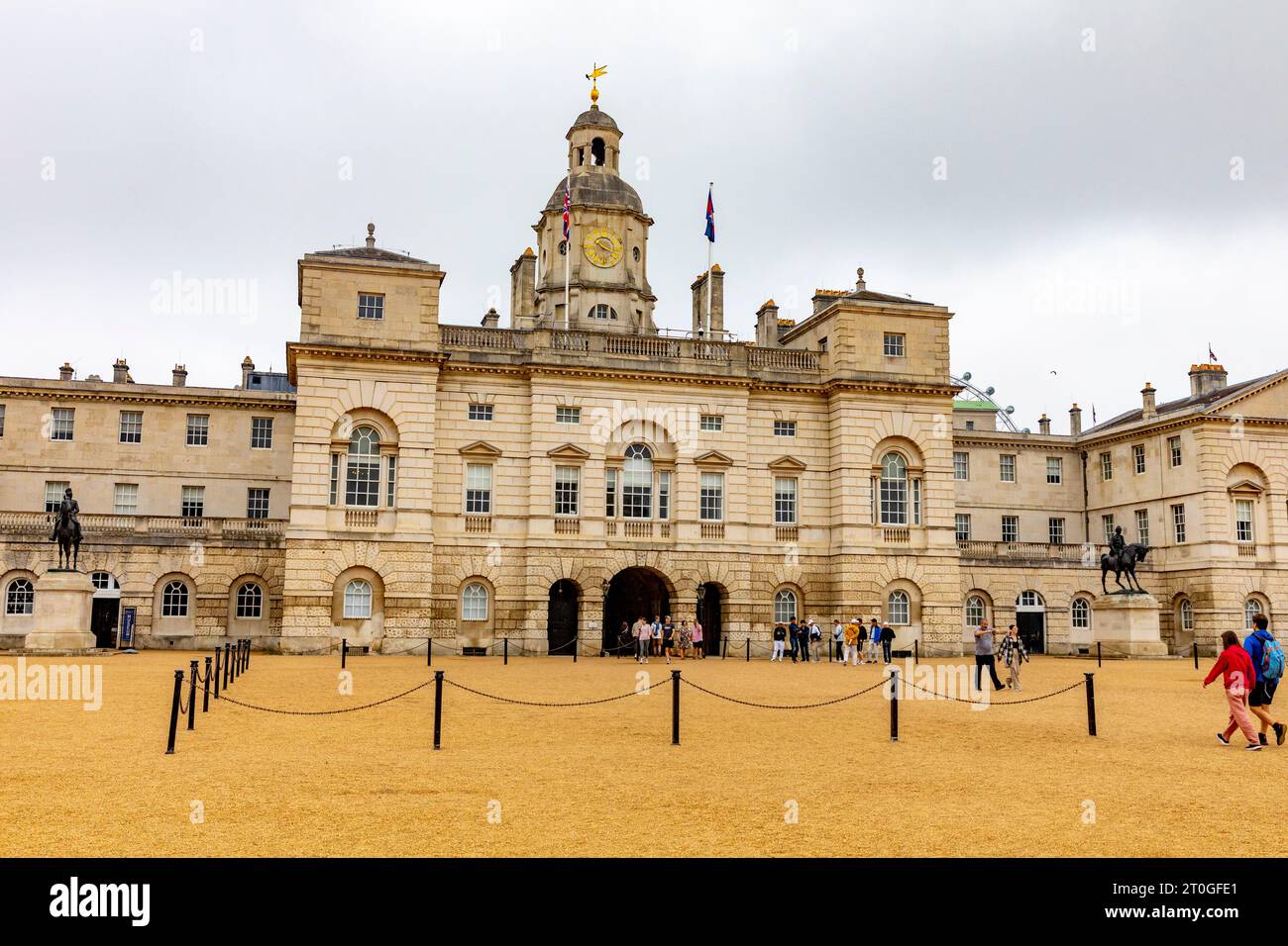 Londres, bâtiment Horse Guards sur Horse Guards parade, Whitehall, Londres, Angleterre, 2023 Banque D'Images