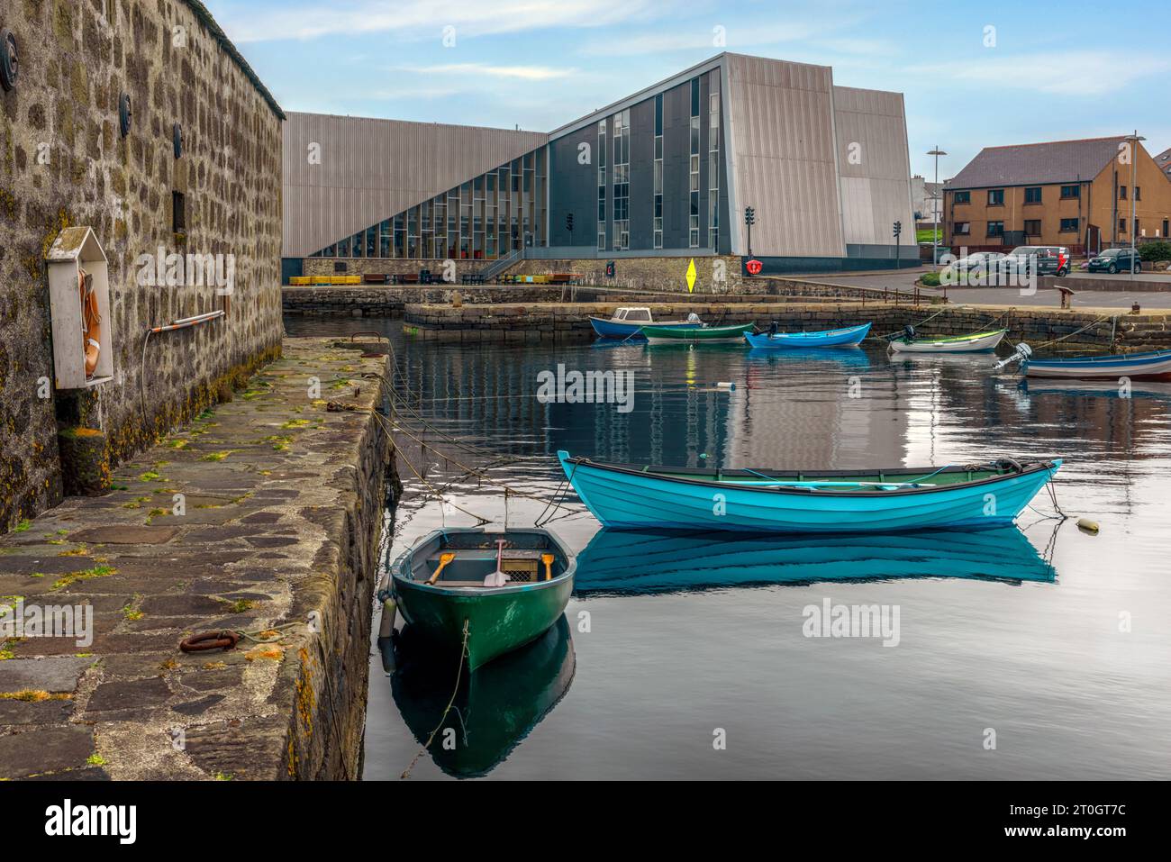 Centre des Arts Mareel dans le quartier du marché aux poissons de Lerwick, Shetlands. Banque D'Images