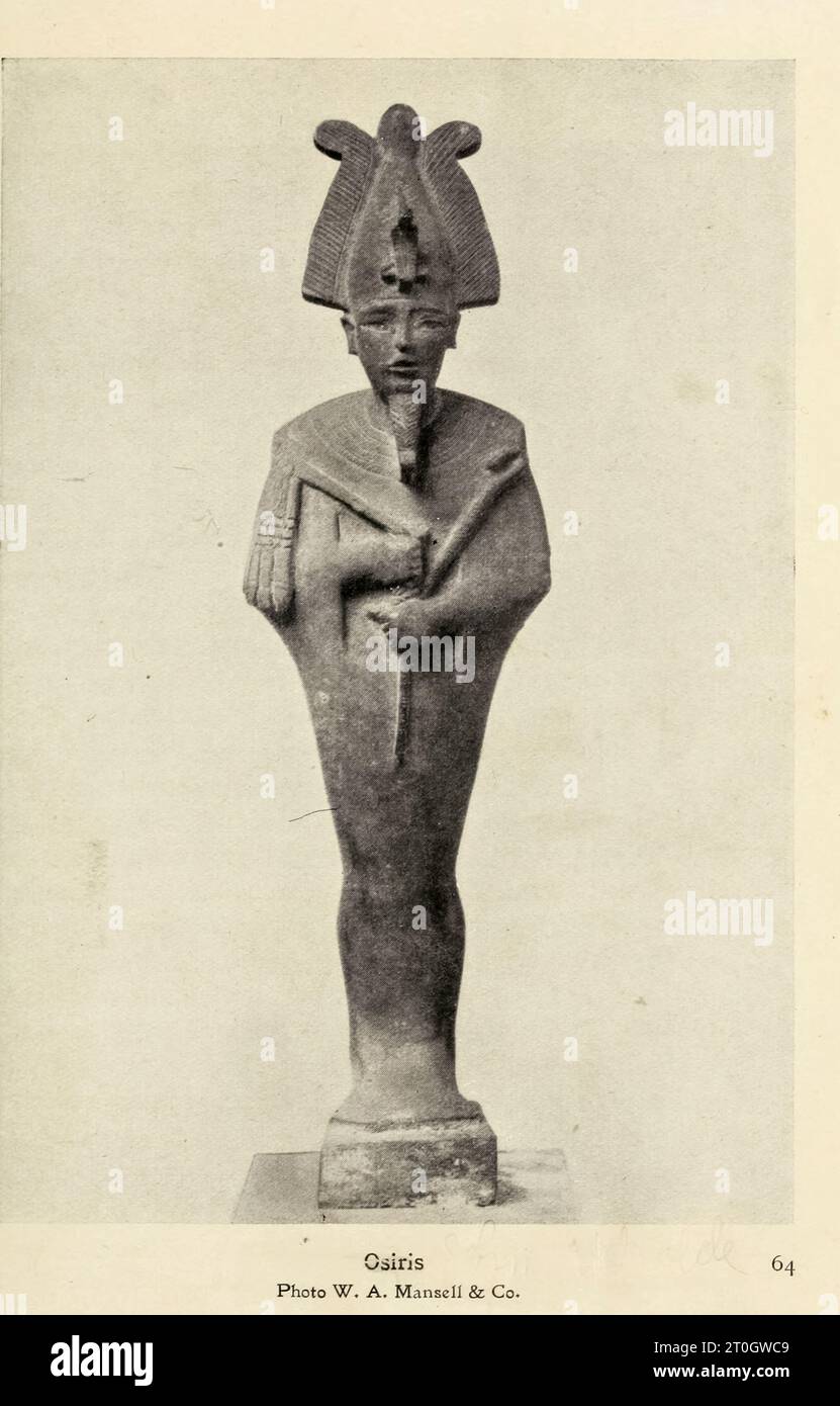 Statue d'Osiris Banque D'Images