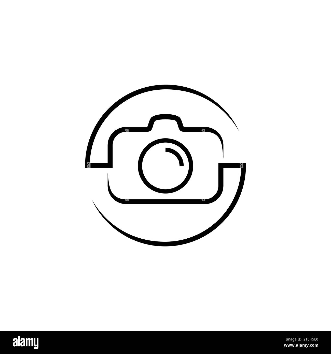 Logo de l'appareil photo, logo de photographie, icône, vecteur Illustration de Vecteur