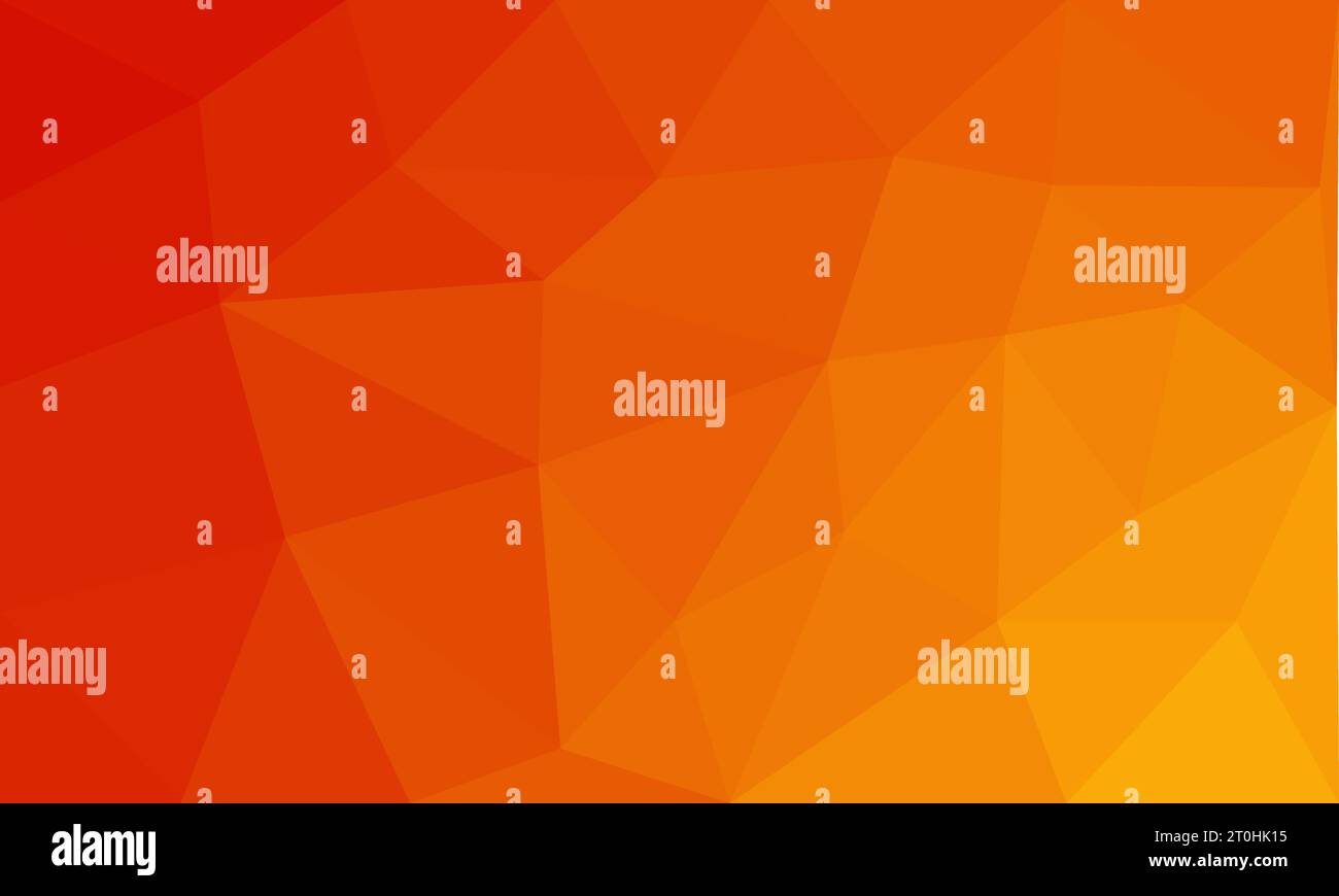 Motif jaune, orange abstrait géométrique ondulé triangulaire bas style polygonal. Modèle de fond d'illustration vectorielle moderne. Pour flyer, web, numérique Illustration de Vecteur