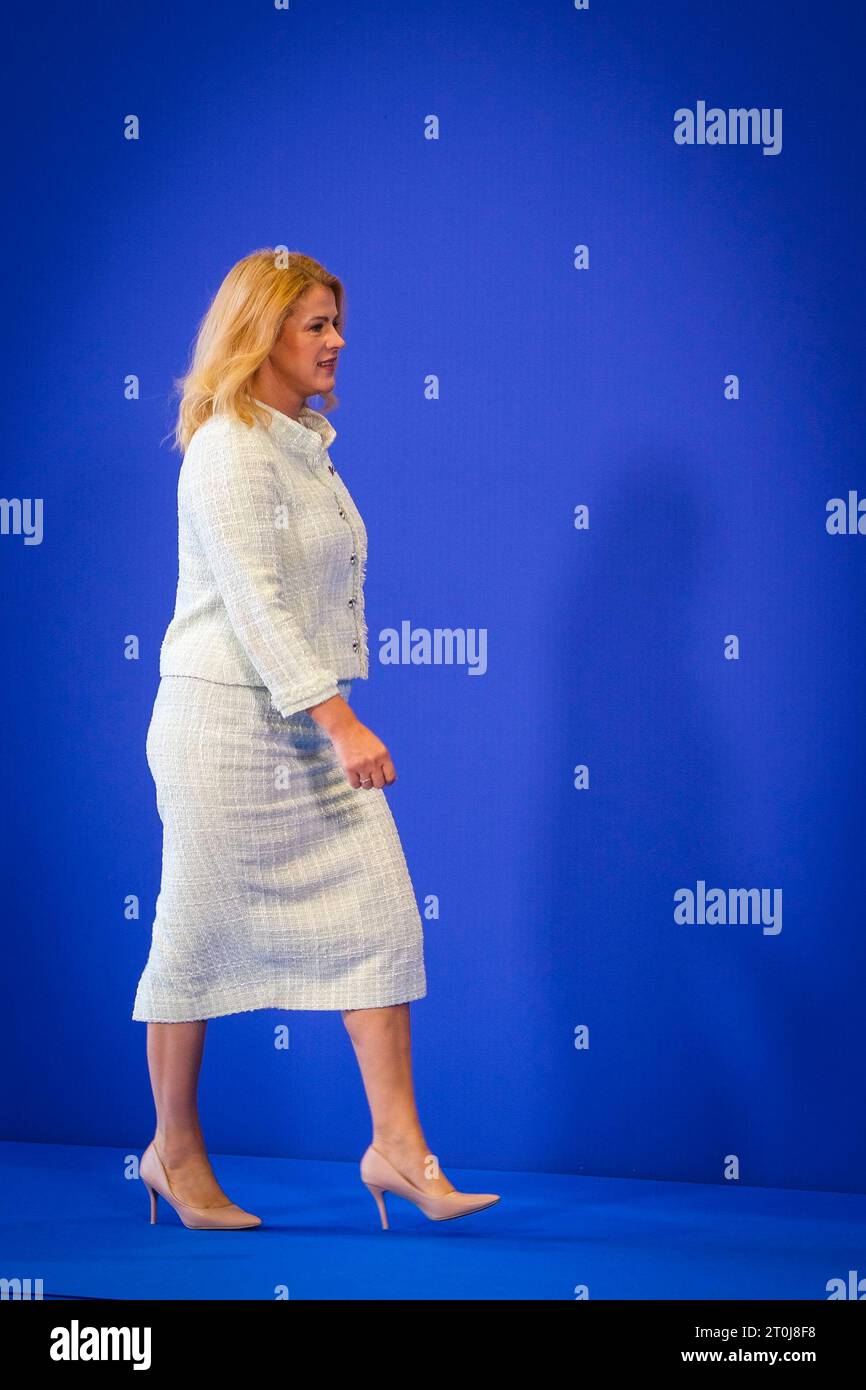 Nicolas Landemard / le Pictorium - Sommet européen informel à Grenade (Espagne). - 06/10/2023 - Espagne / Andalousie / Grenade - les différents chefs d'Etat européens se sont réunis lors d'un sommet informel de la Communauté économique européenne. Banque D'Images