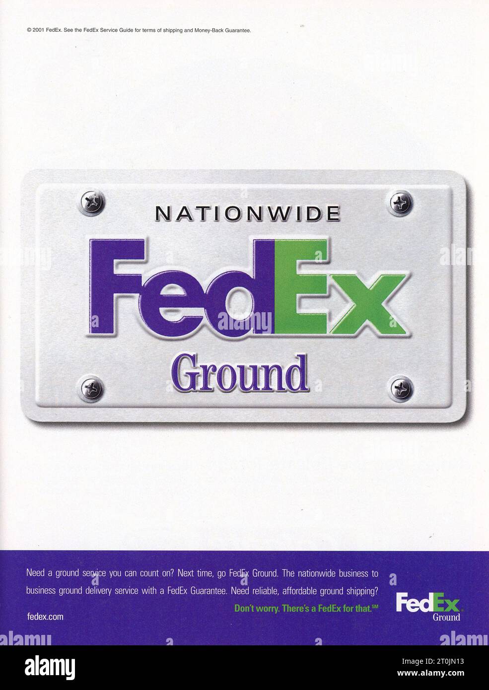 Vintage 'Time' Magazine 25 février 2002 publication publicitaire, États-Unis Banque D'Images