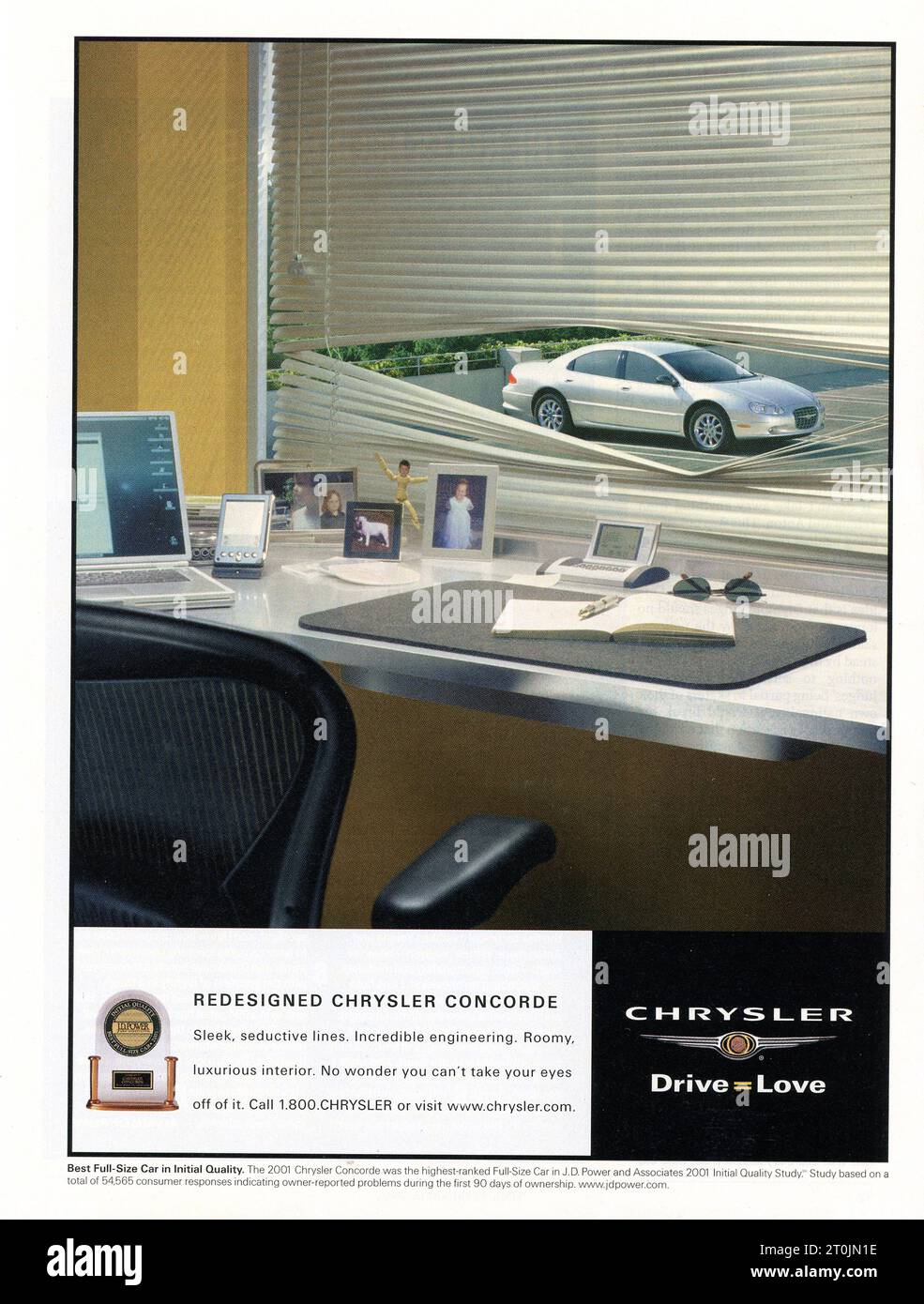 Vintage 'Time' Magazine 25 février 2002 publication publicitaire, États-Unis Banque D'Images