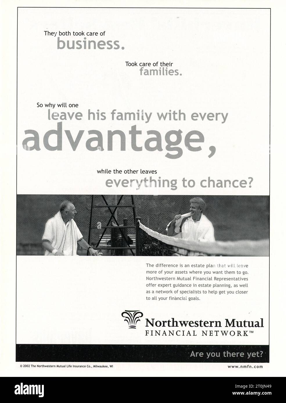 Vintage 'Time' Magazine 25 février 2002 publication publicitaire, États-Unis Banque D'Images