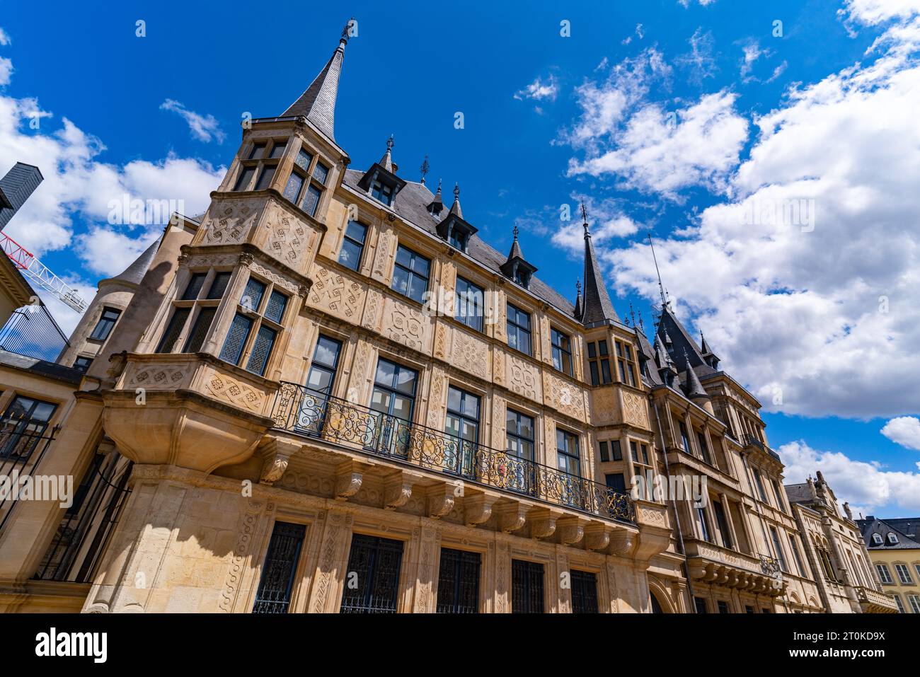 Palais Grand-Ducal, un palais à Luxembourg-ville Banque D'Images