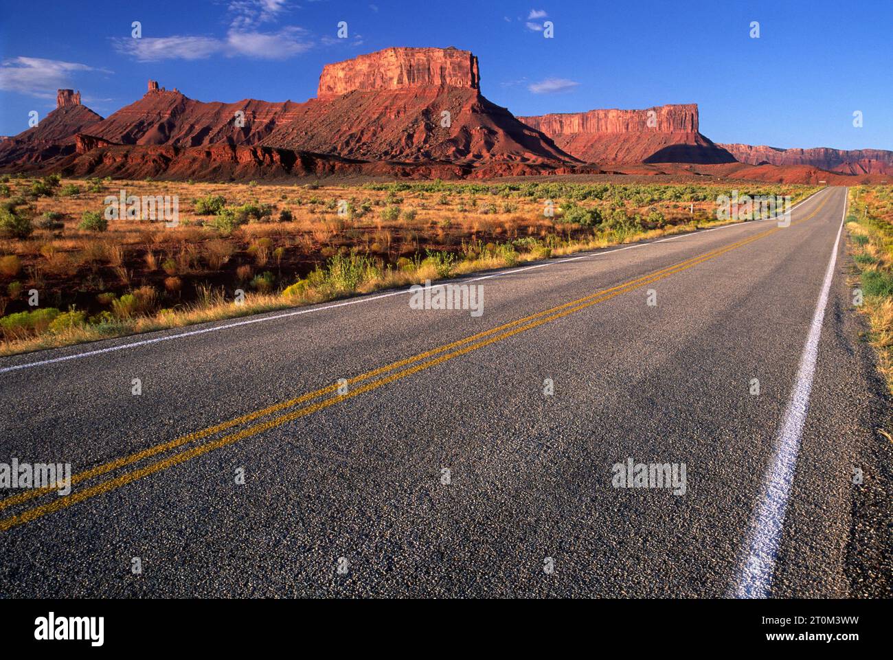 Upper Colorado River Scenic Byway, Colorado Riverways Recreation Area, Utah Banque D'Images