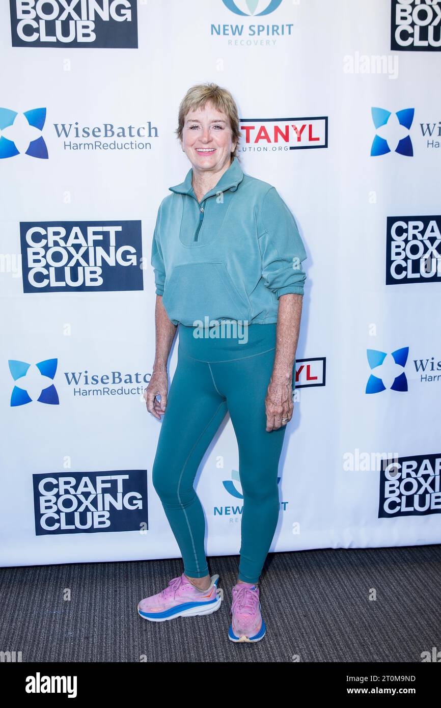 7 octobre 2023, CALABASAS, CALIFORNIE, États-Unis : DAWN THEODORE attendsÂ est l'événement caritatif ''Fight fentanyl'' au Craft Boxing Club, propriété de George Forman III, à Calabasas, Californie, le 7 octobre 2023. (Image de crédit : © Clutch Pockets Wambli/ZUMA Press Wire) USAGE ÉDITORIAL SEULEMENT! Non destiné à UN USAGE commercial ! Banque D'Images