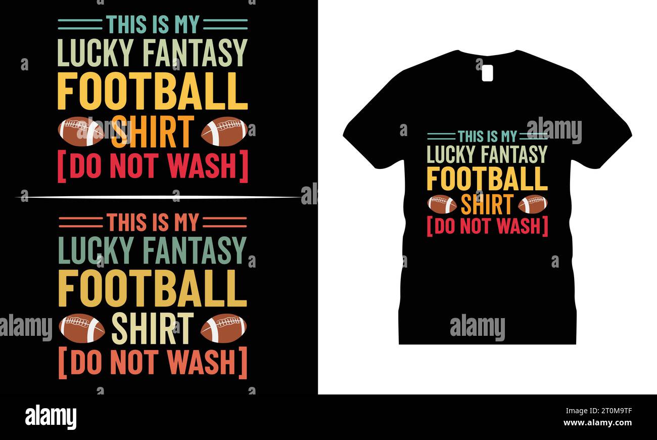 American football Tshirt Design Lover Funny Typography Vector Graphics Rugby shirt hommes et femmes cadeaux Illustration de Vecteur