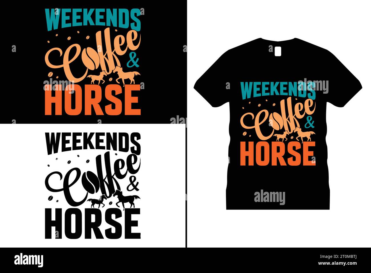 Drôle Typography Horse Tshirt Design Vector Graphic Animal cadeaux pour hommes femmes garçons filles chemise Illustration de Vecteur