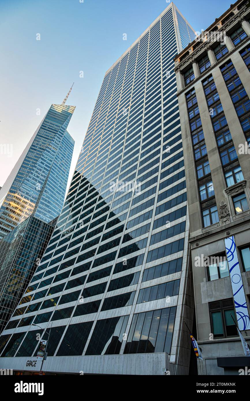 Le W. R. Grace Building à Manhattan, New York Banque D'Images