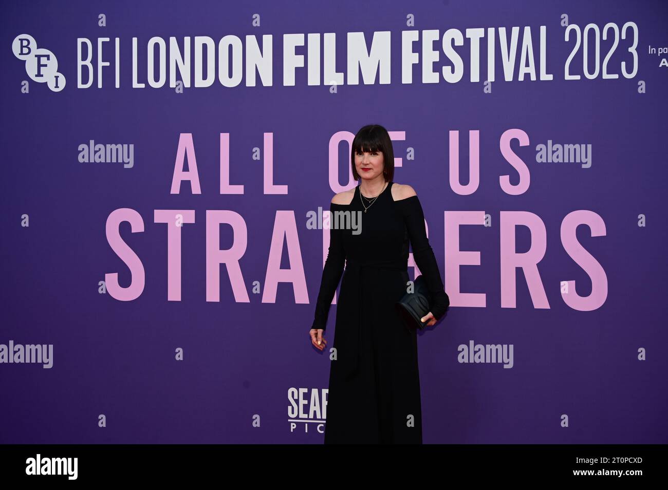 Royal Festival Hall, Londres, Royaume-Uni. 8 octobre 2023. Kathleen Crawford assiste à All of US Strangers - 67th BFI London film Festival, Londres, Royaume-Uni. Crédit : Voir Li/Picture Capital/Alamy Live News Banque D'Images