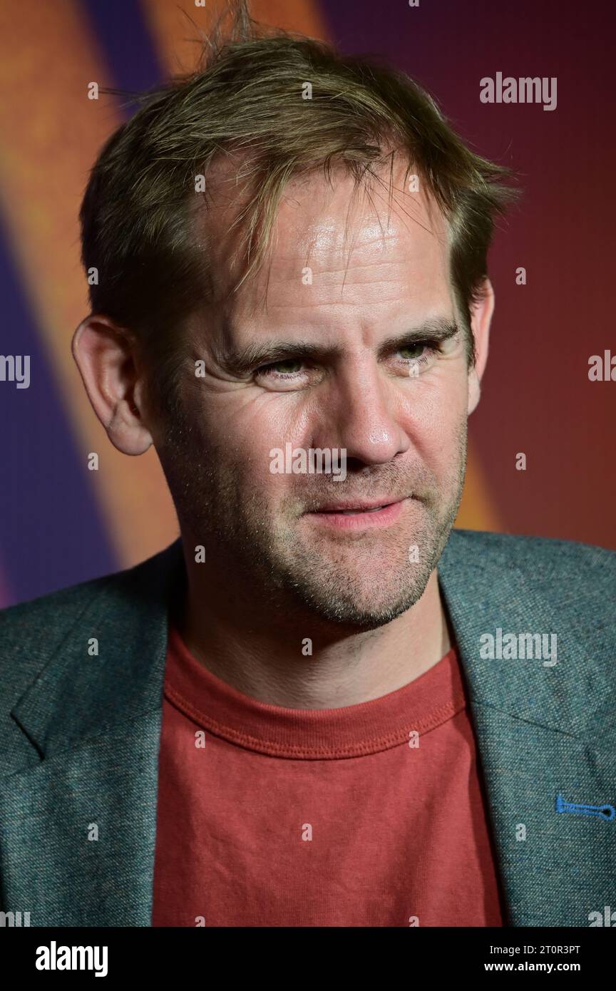 Royal Festival Hall, Londres, Royaume-Uni. 8 octobre 2023. James Erskine assiste à Copa 71 à NFT1 à la Blue Room, BFI Southbank, Londres, Royaume-Uni. Crédit : Voir Li/Picture Capital/Alamy Live News Banque D'Images