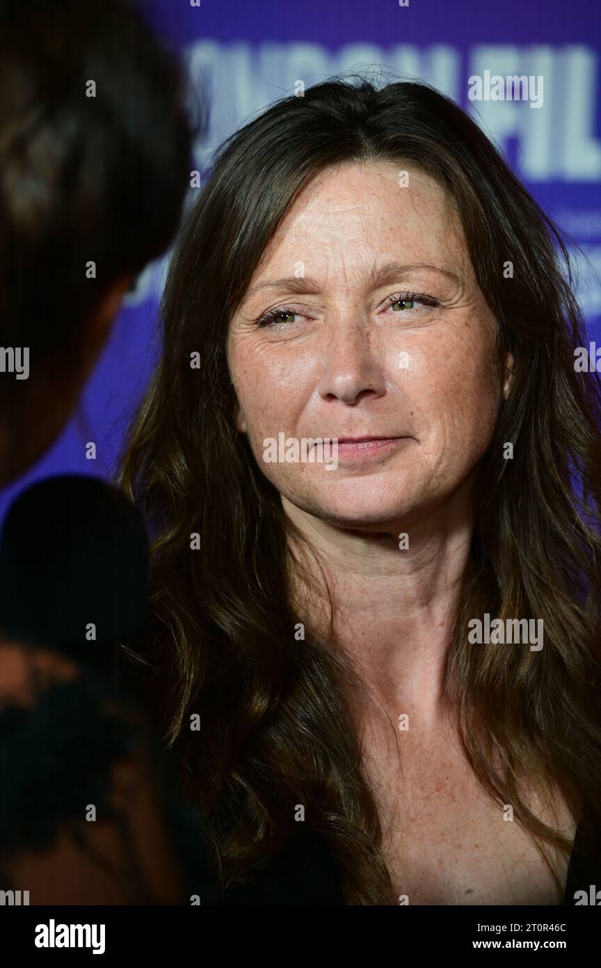 Royal Festival Hall, Londres, Royaume-Uni. 8 octobre 2023. Victoria Gregory assiste à Copa 71 à NFT1 à la Blue Room, BFI Southbank, Londres, Royaume-Uni. Crédit : Voir Li/Picture Capital/Alamy Live News Banque D'Images