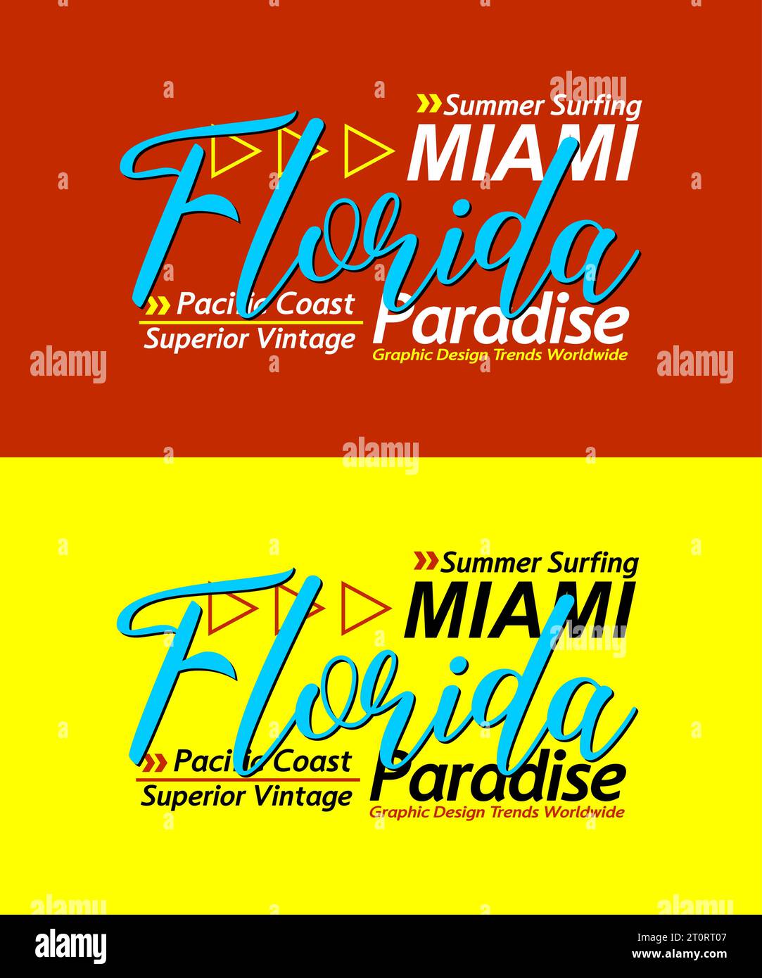 Floride police de calligraphie urbaine supérieure vintage, typographie, pour t-shirt, affiches, étiquettes, etc Illustration de Vecteur