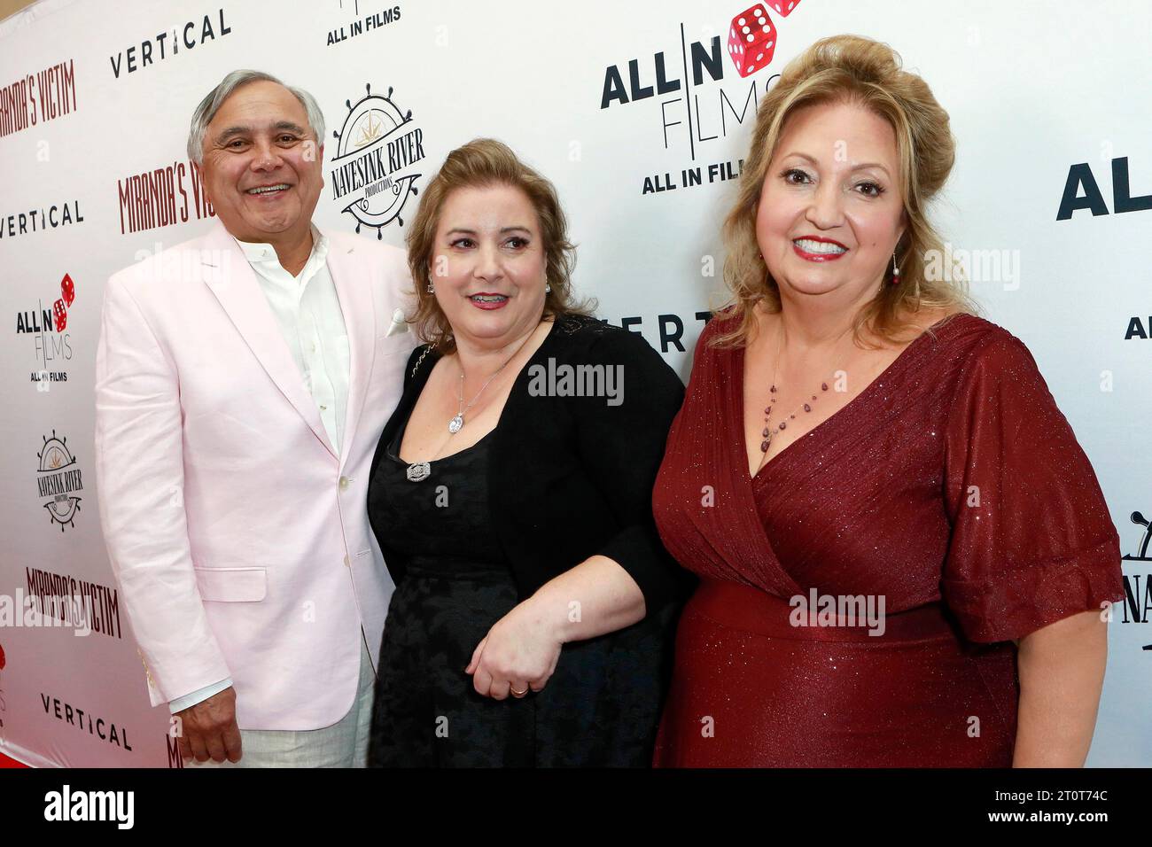 5 octobre 2023, Westwood, CA, USA : LOS ANGELES - OCT 5 : George Kolber, Valerie Debler, Michelle Danner au Miranda's Victim screening au Bruin Theater le 5 octobre 2023 à Westwood, CA (image de crédit : © Kay Blake/ZUMA Press Wire) USAGE ÉDITORIAL SEULEMENT! Non destiné à UN USAGE commercial ! Banque D'Images