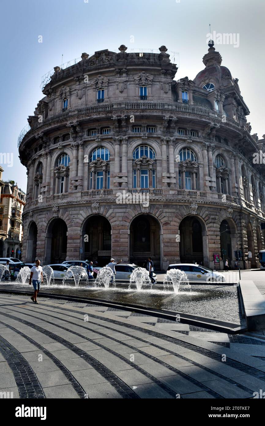 Gênes, Palazzo Banque D'Images