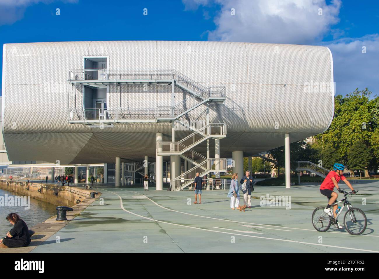 Centre Botin à Santander, architecture contemporaine de Renzo Pi Banque D'Images