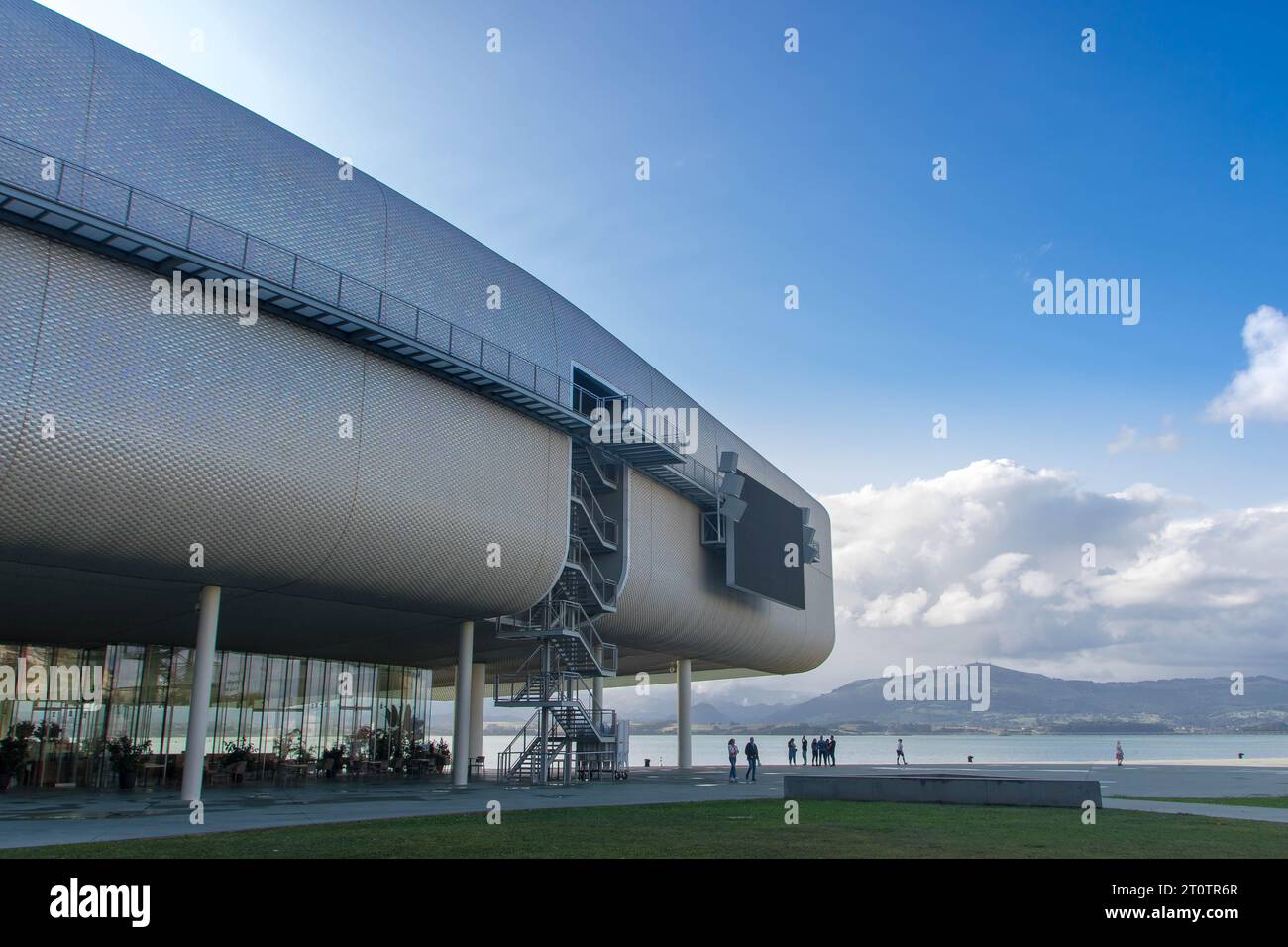 Centre Botin à Santander, architecture contemporaine de Renzo Pi Banque D'Images