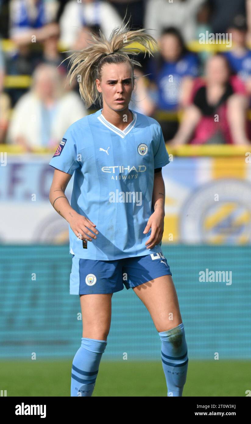 Joie Stadium, Sportcity, Manchester, Angleterre. 8 octobre 2023. Jill Roord #20 du Manchester City Women football Club, lors du Manchester City Women football Club V Chelsea Women football Club au joie Stadium, dans la Barclays Women's Super League/Women’s Super League. (Image de crédit : ©Cody Froggatt/Alamy Live News) Banque D'Images