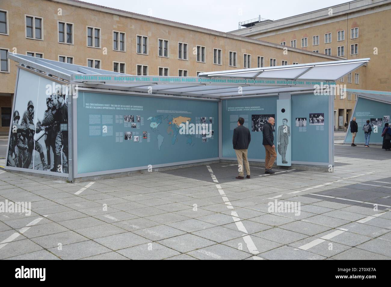 Berlin, Allemagne - 7 octobre 2023 - l'aéroport Tempelhof célèbre son centenaire. (Photo de Markku Rainer Peltonen) Banque D'Images