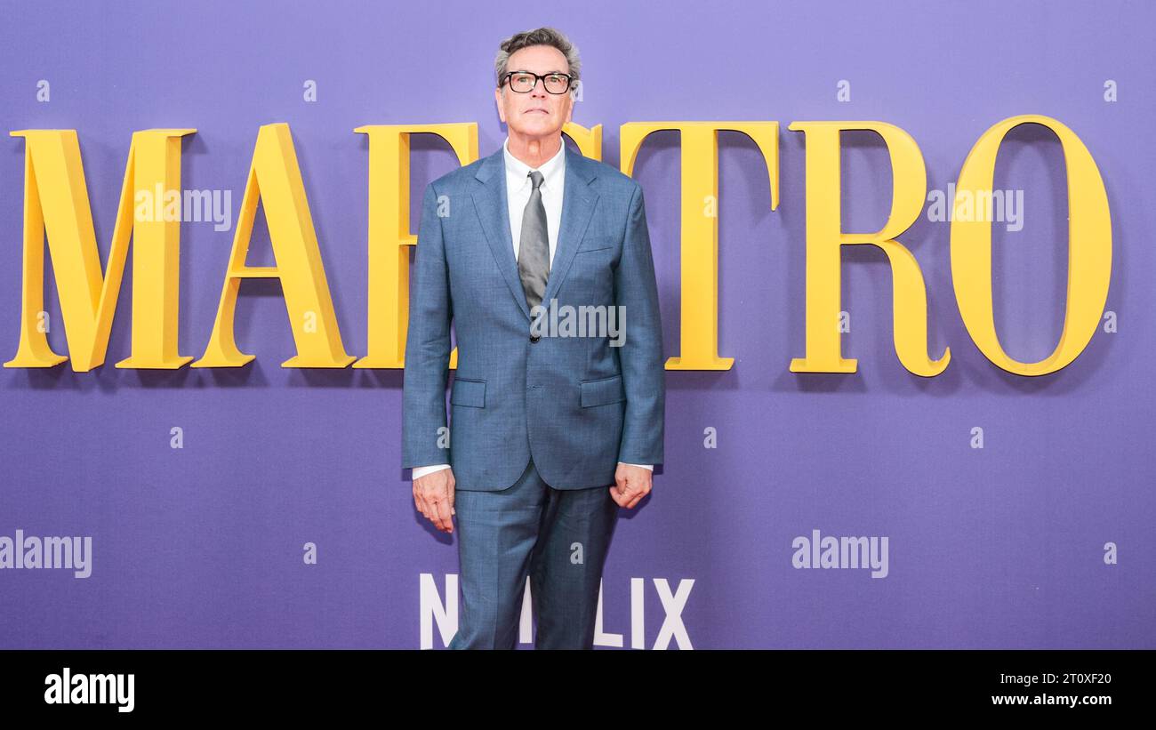 Londres, Royaume-Uni. 09 octobre 2023. Kevin Thompson (concepteur de production). Arrivée sur tapis rouge à la première du BFI London film Festival pour le film 'Maestro'. Crédit : Imageplotter/EMPICS/Alamy Live News Banque D'Images