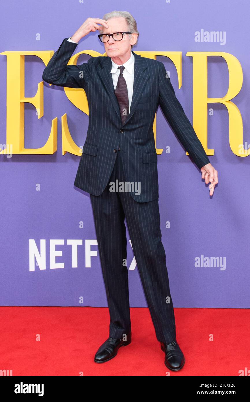 Londres, Royaume-Uni. 09 octobre 2023. Bill Nighy, acteur britannique. Arrivée sur tapis rouge à la première du BFI London film Festival pour le film 'Maestro'. Crédit : Imageplotter/EMPICS/Alamy Live News Banque D'Images