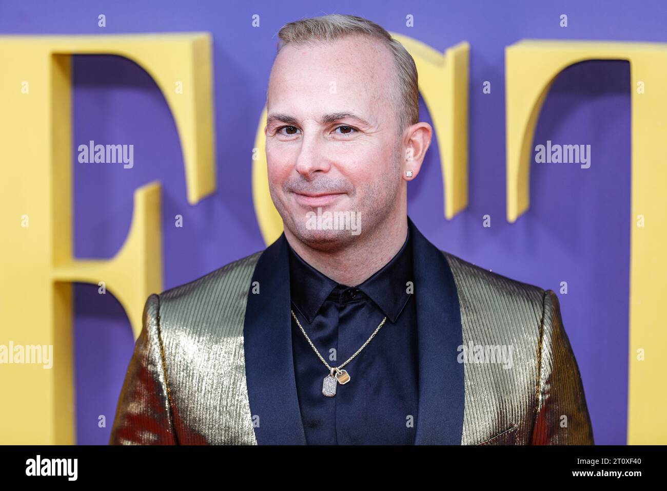 Londres, Royaume-Uni. 09 octobre 2023. Yannick Nézet-Séguin (Consultant direction d'orchestre) . Arrivée sur tapis rouge à la première du BFI London film Festival pour le film 'Maestro'. Crédit : Imageplotter/EMPICS/Alamy Live News Banque D'Images