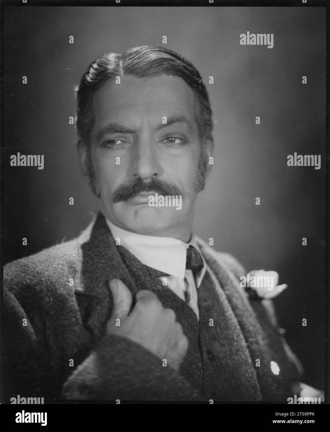 JAMESON THOMAS Portrait dans THE FARMER'S WIFE 1928 réalisateur ALFRED HITCHCOCK Play EDEN PHILLPOTTS British International Pictures Banque D'Images