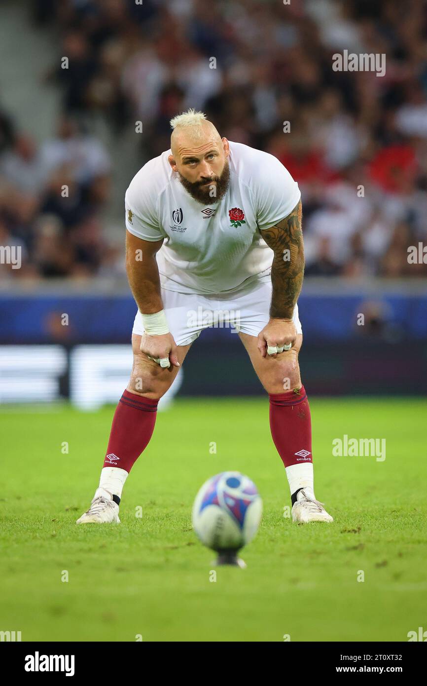 Lille, France. 7 octobre 2023. Joe Marler d'Angleterre lors du match de la coupe du monde de rugby 2023 au Stade Pierre Mauroy, Lille. Le crédit photo devrait être : Paul Thomas/Sportimage crédit : Sportimage Ltd/Alamy Live News Banque D'Images