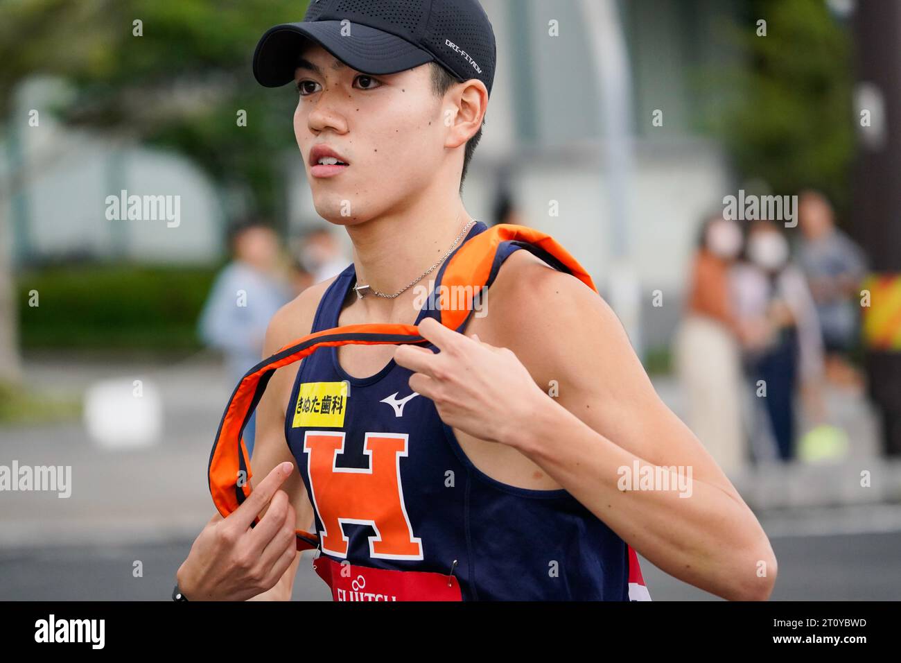 Izumo Japon. 9 octobre 2023. Fumiya Oshima, 9 OCTOBRE 2023 - Ekiden : 2e Section de la 35e course Izumo Ekiden à Izumo en 2023 la 35e Izumo Ekiden à Izumo au Japon. Crédit : SportsPressJP/AFLO/Alamy Live News Banque D'Images