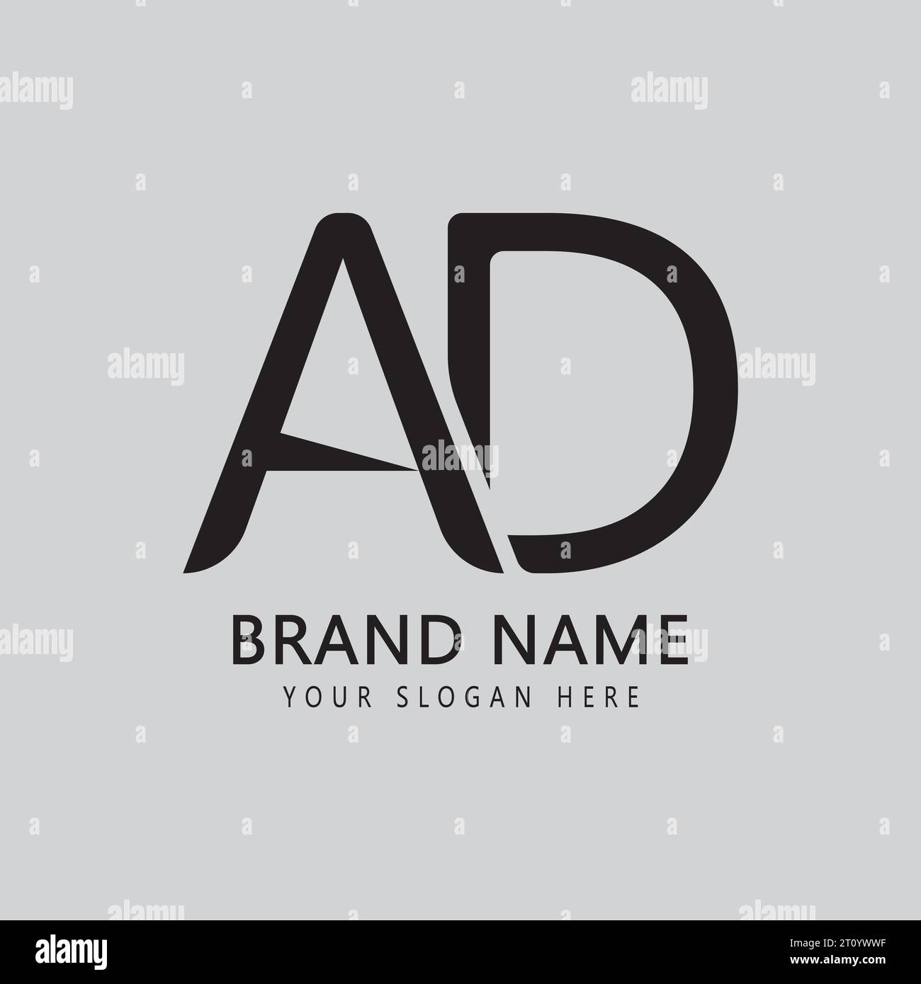 Logo PUBLICITAIRE avec format d'illustration. Illustration de Vecteur