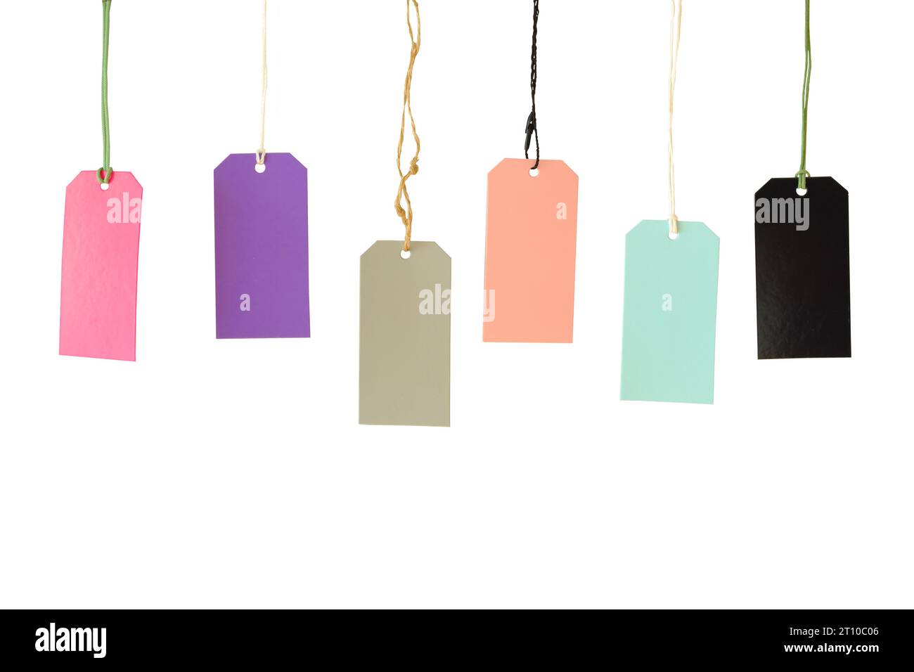 Glarks Lot De 1700 étiquettes De Prix – Étiquettes De Marquage 3,5 Cm X 5 Cm – Cordes De