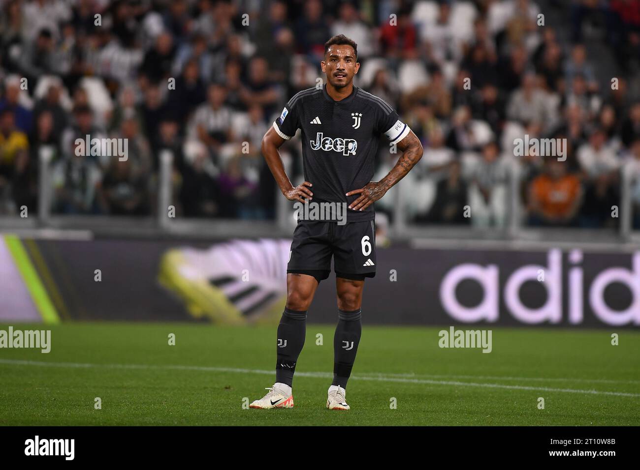 Danilo (Juventus) lors du match de Serie A entre la Juventus FC et Lecce au stade Allianz, le 26 septembre 2023 à Turin, Italie Banque D'Images