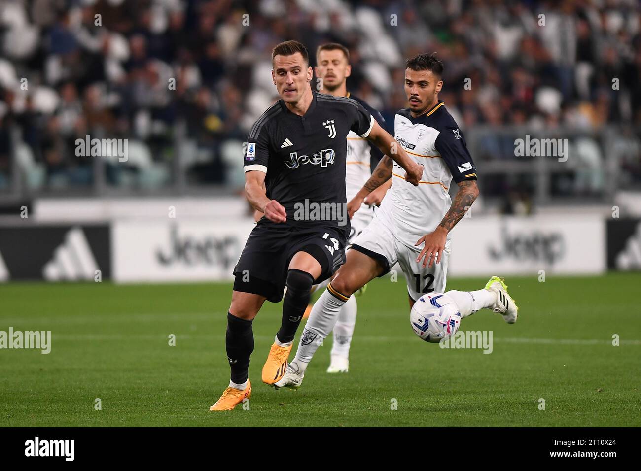 Arkadiusz Milik (Juventus) lors du match de Serie A entre la Juventus FC et Lecce au stade Allianz, le 26 septembre 2023 à Turin, Italie Banque D'Images