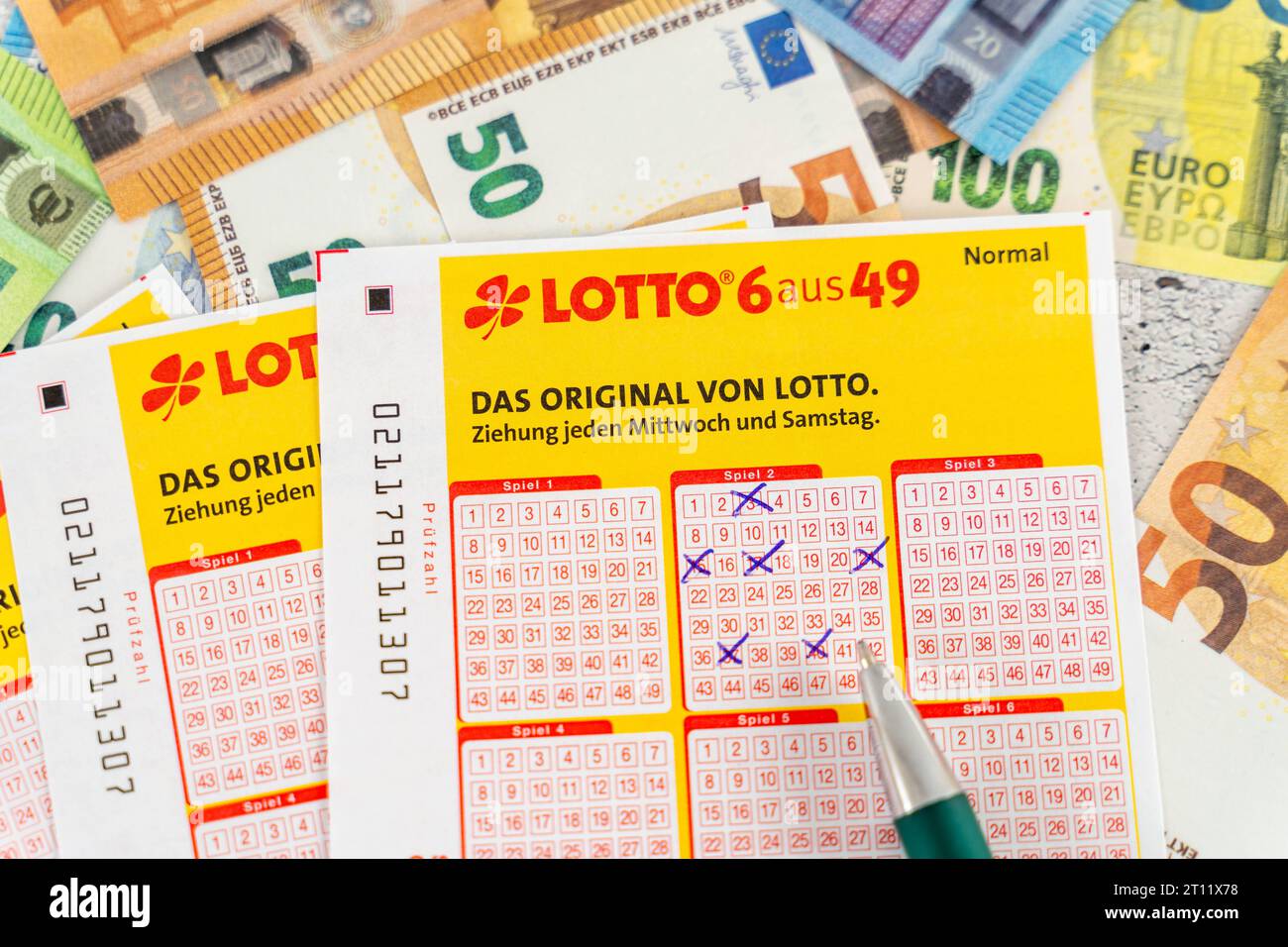 Loto 6 de 49 Banque de photographies et d'images à haute résolution - Alamy