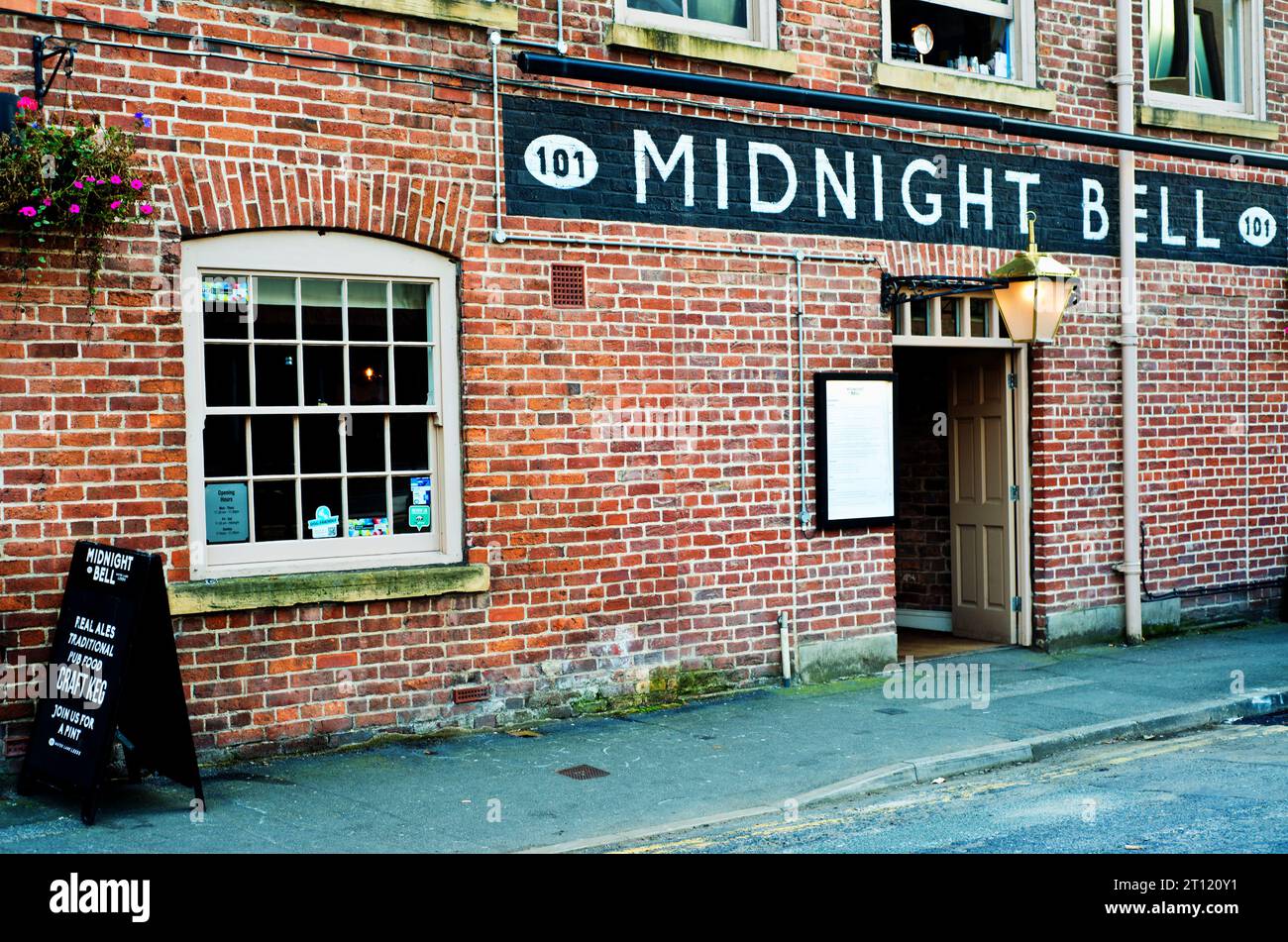 Midnight Bell pub, Water Lane, Holbeck, Leeds, Angleterre Banque D'Images
