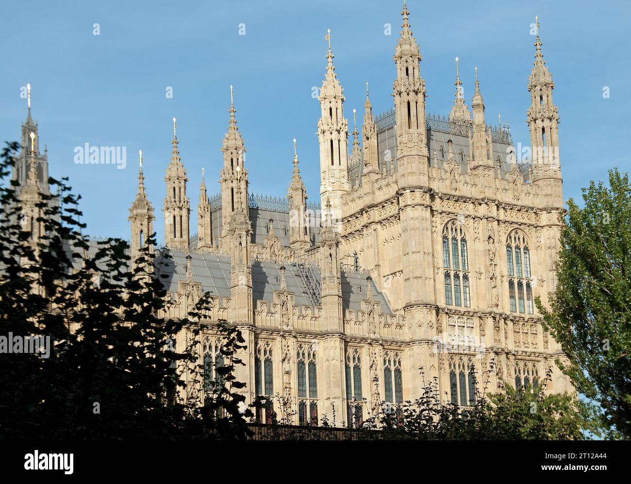 Édifices du Parlement, Westminster ; Londres, Royaume-Uni Banque D'Images