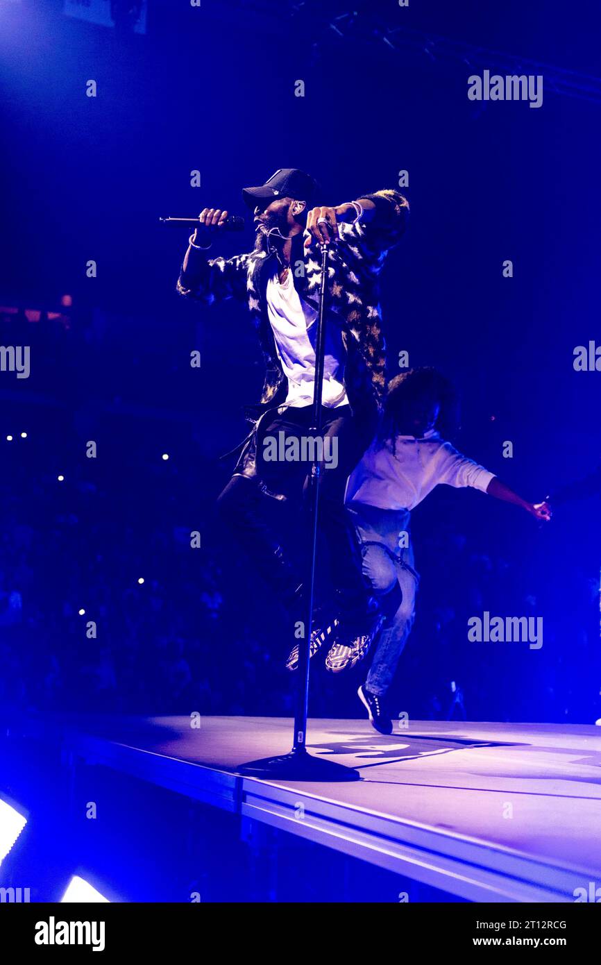 8 octobre 2023, Jacksonville, Floride, États-Unis : représentation à Jacksonville Floride États-Unis au Vystar Veterans Memorial Arena (crédit image : © Dâ€™avril Grant/ZUMA Press Wire) USAGE ÉDITORIAL SEULEMENT! Non destiné à UN USAGE commercial ! Banque D'Images