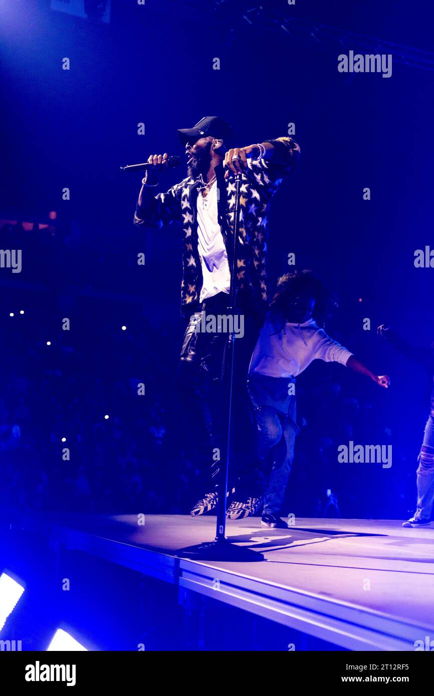8 octobre 2023, Jacksonville, Floride, États-Unis : représentation à Jacksonville Floride États-Unis au Vystar Veterans Memorial Arena (crédit image : © Dâ€™avril Grant/ZUMA Press Wire) USAGE ÉDITORIAL SEULEMENT! Non destiné à UN USAGE commercial ! Banque D'Images