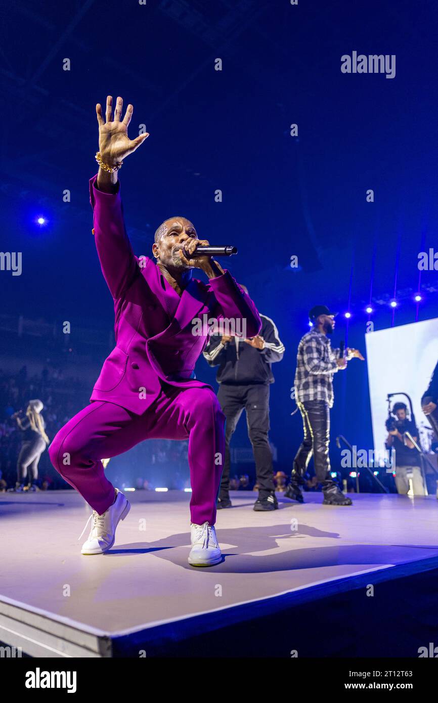 8 octobre 2023, Jacksonville, Floride, États-Unis : représentation à Jacksonville Floride États-Unis au Vystar Veterans Memorial Arena (crédit image : © Dâ€™avril Grant/ZUMA Press Wire) USAGE ÉDITORIAL SEULEMENT! Non destiné à UN USAGE commercial ! Banque D'Images