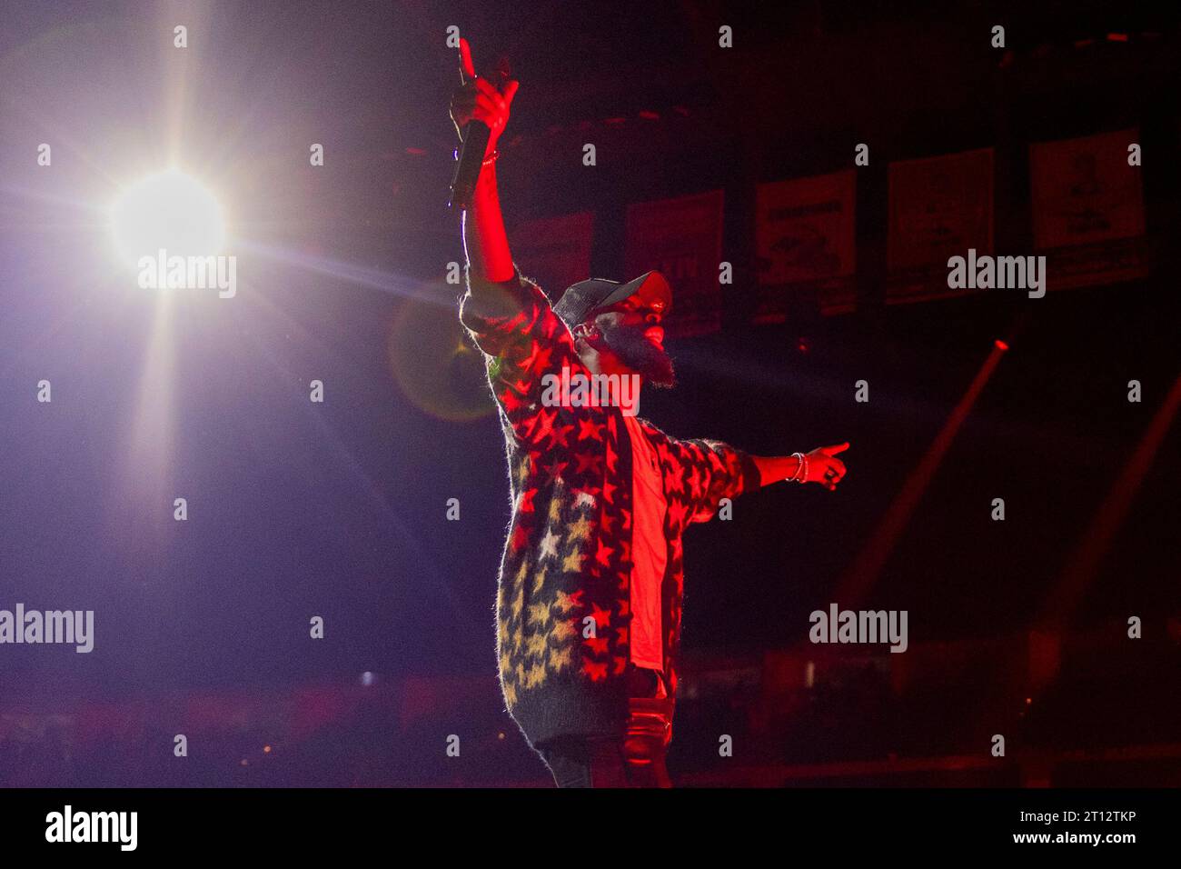 8 octobre 2023, Jacksonville, Floride, États-Unis : représentation à Jacksonville Floride États-Unis au Vystar Veterans Memorial Arena (crédit image : © Dâ€™avril Grant/ZUMA Press Wire) USAGE ÉDITORIAL SEULEMENT! Non destiné à UN USAGE commercial ! Banque D'Images