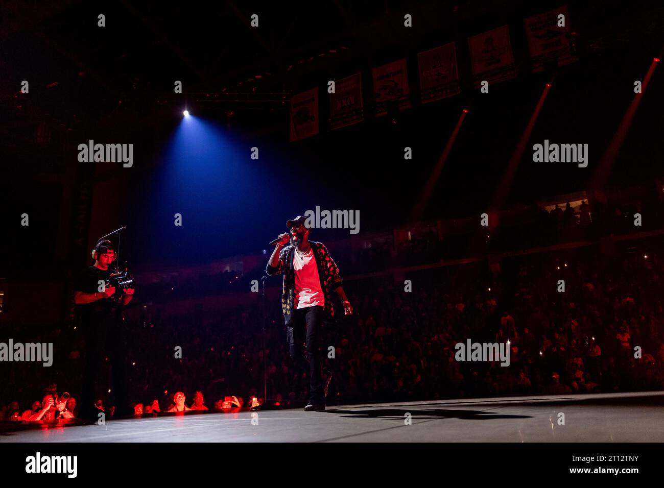 8 octobre 2023, Jacksonville, Floride, États-Unis : représentation à Jacksonville Floride États-Unis au Vystar Veterans Memorial Arena (crédit image : © Dâ€™avril Grant/ZUMA Press Wire) USAGE ÉDITORIAL SEULEMENT! Non destiné à UN USAGE commercial ! Banque D'Images